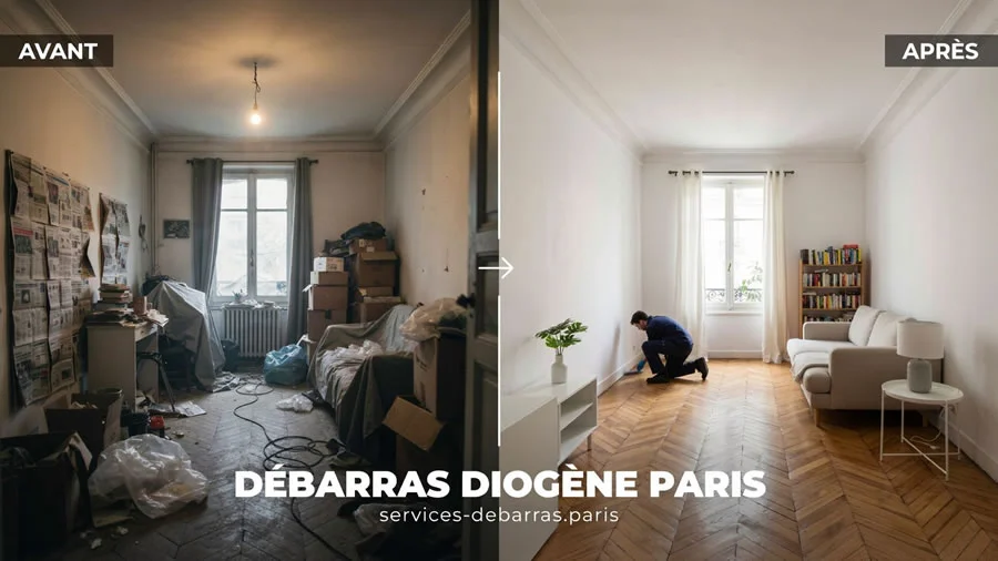 débarras diogéne Paris