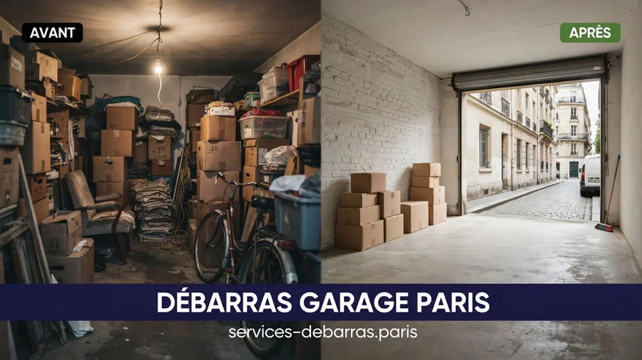 Débarras garage Paris