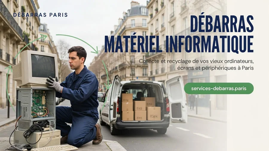 débarras matériel informatique Paris