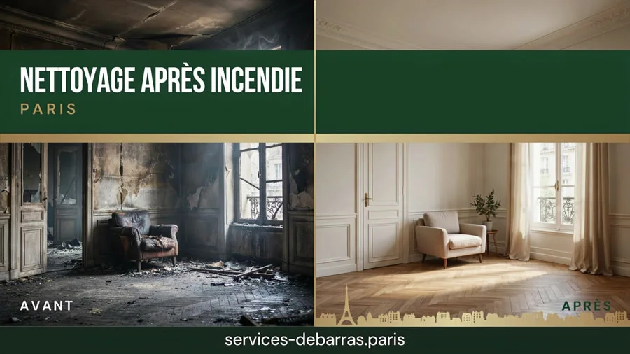 nettoyage après incendie Paris