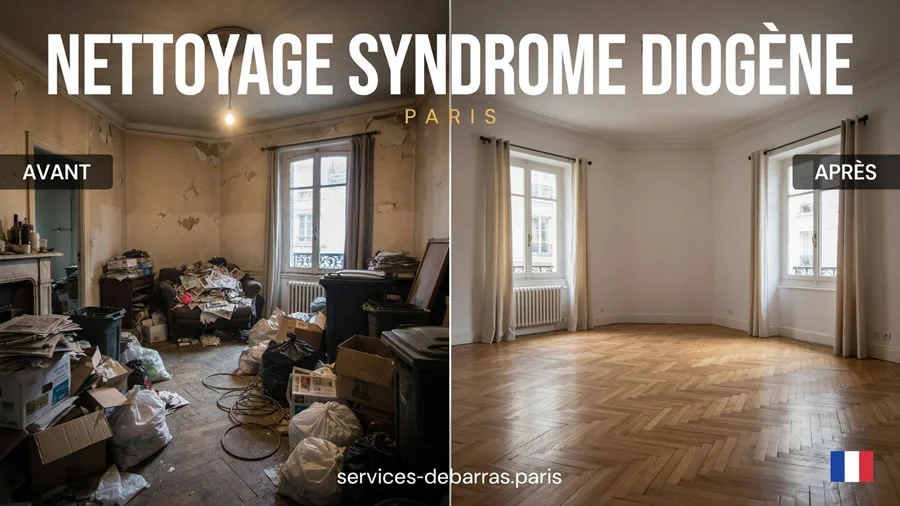 nettoyage syndrome diogène Paris