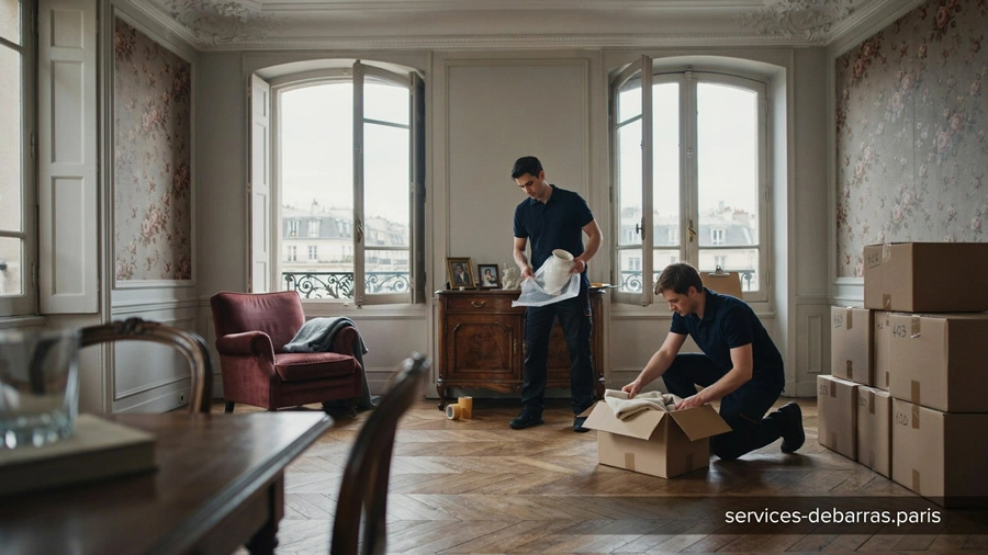 Vider une maison après décès à Paris